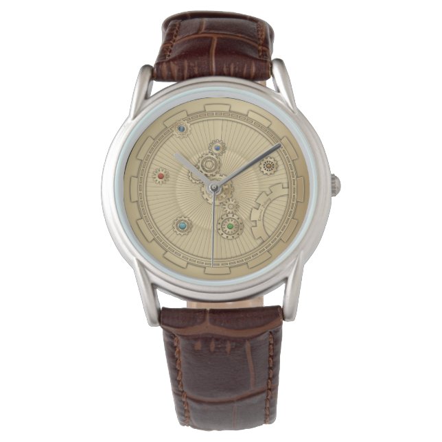Gold Steampunk Watch (Front)