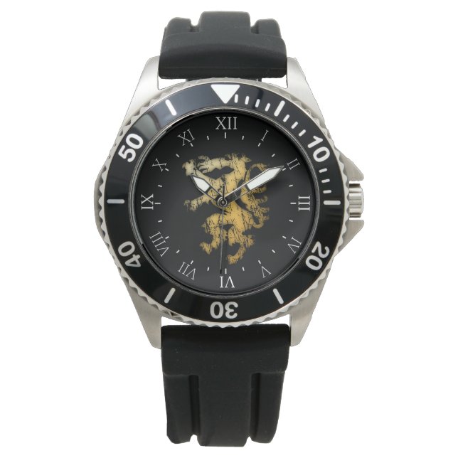 Gold Steiermark Wappen Panther Austria Watch (Front)