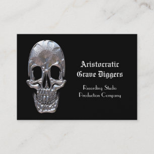 Gold Stock Cranium Professional Business Card