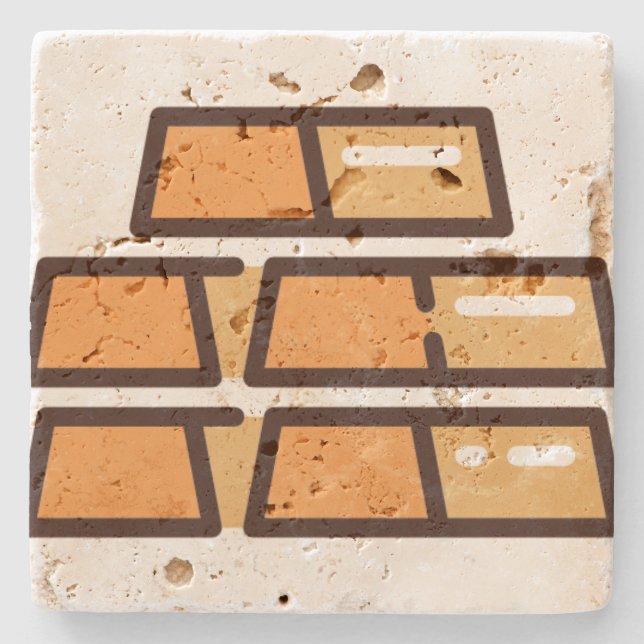 gold stone coaster (Front)