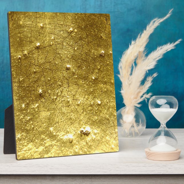 Gold stone plaque (Side)