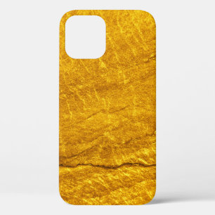 Gold stone texture background. abstract, antique, iPhone 12 case