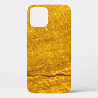 Gold stone texture background. abstract, antique,  iPhone 12 case