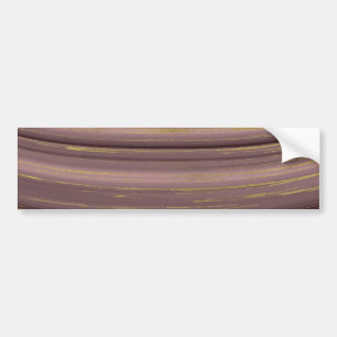 Gold strands bumper sticker