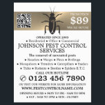 Gold Strip - Black Cockroach - Pest Control Flyer<br><div class="desc">Gold Strip - Black Cockroach - Pest Control Advertising Flyer by The Business Card Store.</div>
