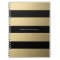 Gold Striped | Notebook