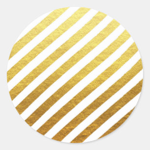 Gold Strips sticker