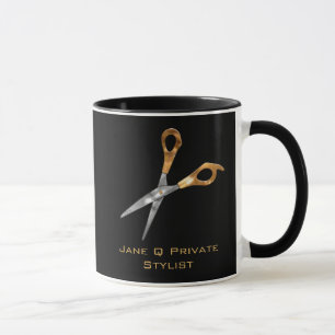Gold Stylist Custom Mug
