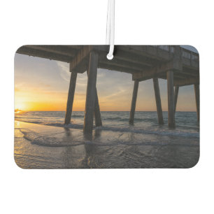 Gold Sunrise Under Pensacola Pier Air Freshener
