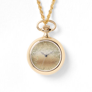 Gold Swirl Wrap Around Silver and Gold Watch