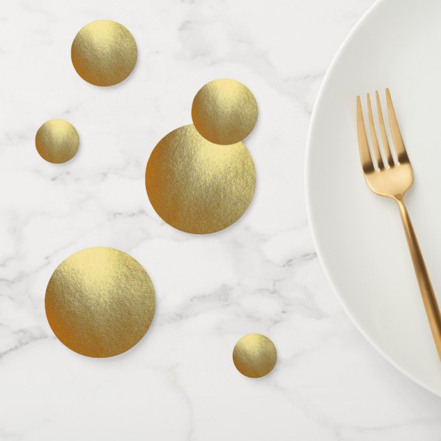 Gold Table Confetti (Group)