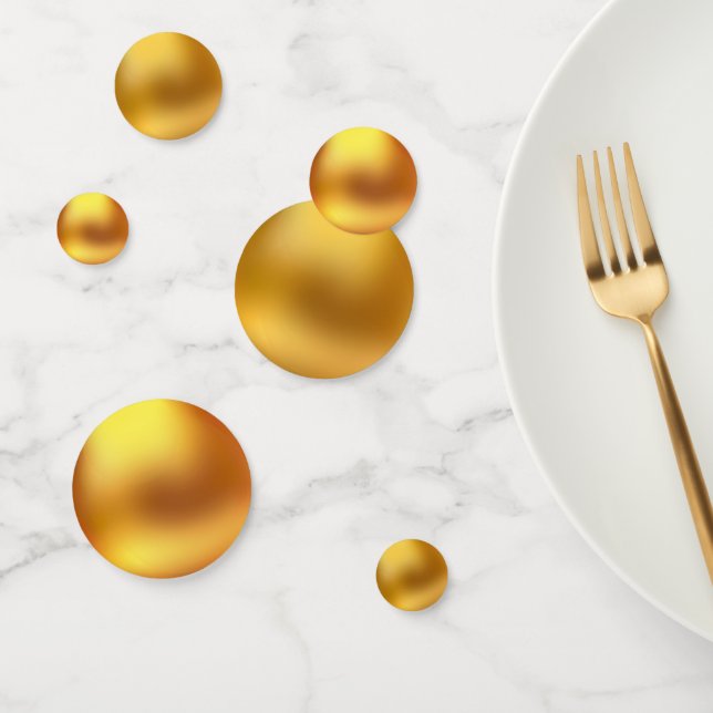 Gold Table Confetti (Group)