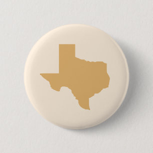 Gold Texas Souvenir Button