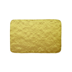 Gold Texture Pattern (Luxurious Golden Glow) Bath Mat