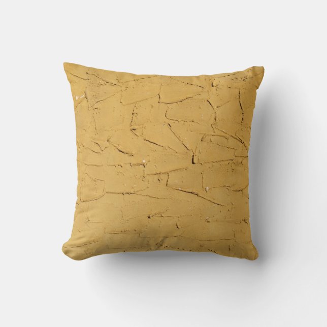 Gold Textured Pillow (Front)