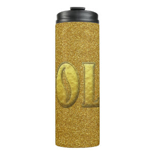 Gold Thermal Tumbler