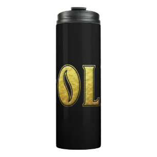 Gold Thermal Tumbler