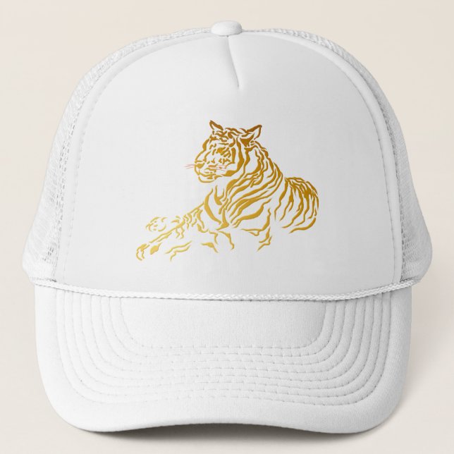 Gold Tiger Hat (Front)