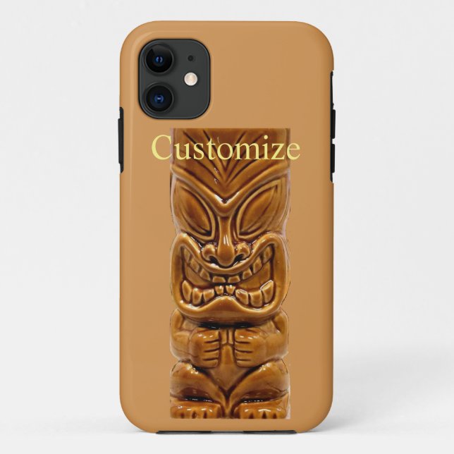 Gold Tiki Sculpture Thunder_Cove  Case-Mate iPhone Case (Back)