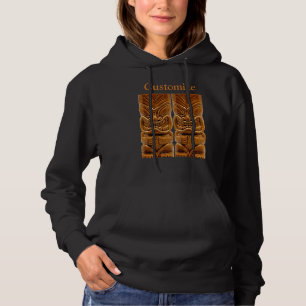 Gold Tiki Sculpture Thunder_Cove Hoodie