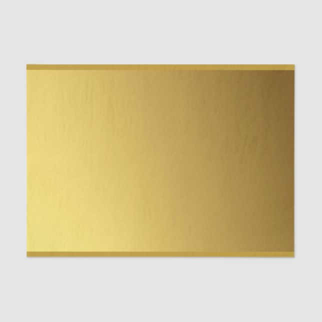Gold Tissue Paper (Front)