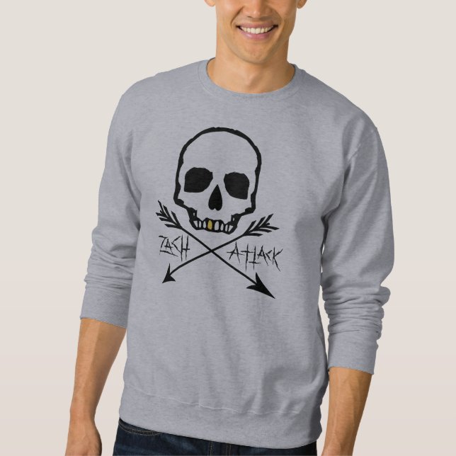 Gold Tooth Skull version 1 Sweatshirt (Front)