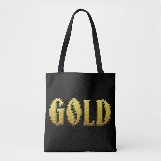 Gold Tote Bag (Front)