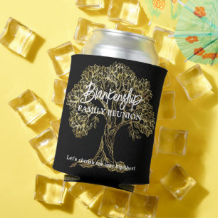 Gold Tree Family Reunion Party Essential Can Cooler