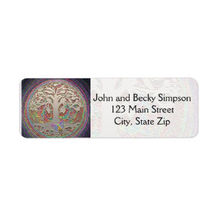 Gold Tree with Butterly