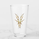 Gold Tribal Deer Skull Hunting Design Glass<br><div class="desc">Make a bold statement with this unique, intricately detailed Deer Skull Tribal Design. Featuring a striking gold finish, this artwork reimagines the classic hunting trophy with a dark, modern edge. Perfect for deer hunters looking for gear that stands out from the traditional camo, this "scary-cool" tribal aesthetic adds a touch...</div>