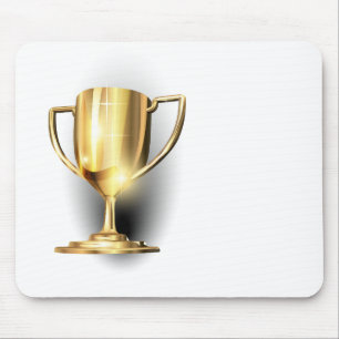 Gold Trophy Mouse Mat