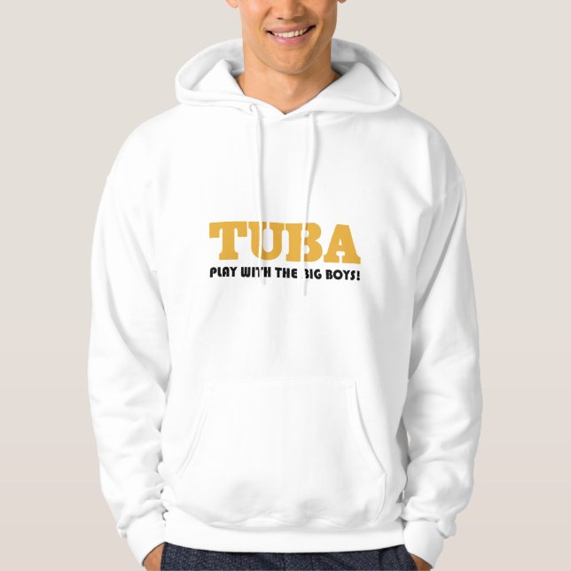 Gold Tuba Attitude Gift Hoodie (Front)