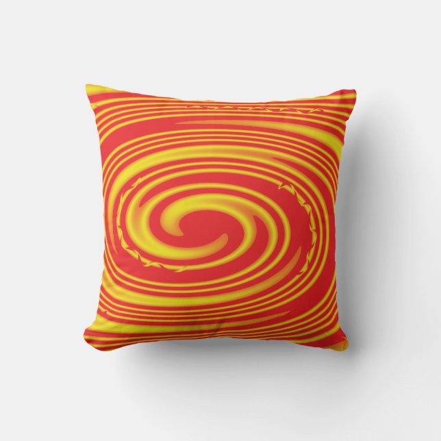 Gold Twirl Cushion (Front)