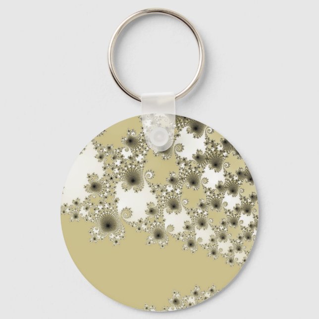 Gold Urchins Keychain (Front)