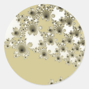 Gold Urchins Stickers