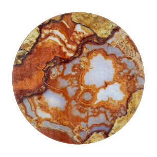 Gold Vein Agate Cutting Board