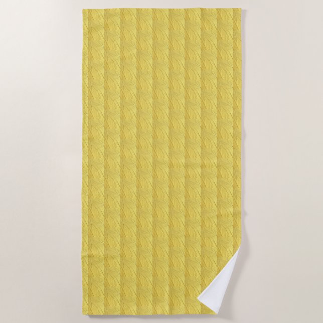 Gold Vein beach towel (Front)