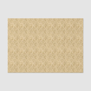 Gold Victorian Style Damask Luxury Decoupage Tissue Paper