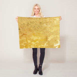 gold,vintage,rustic,elegant,chic,beautiful,worn,mo fleece blanket