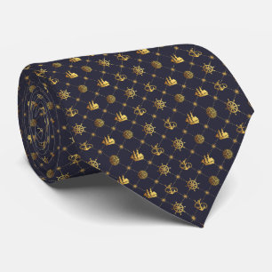 Gold Vintage Sailor Tie