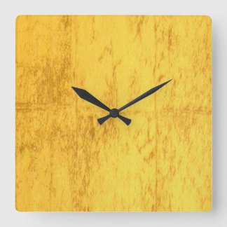 Gold Wall Clock