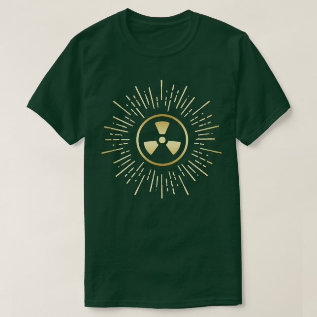 Gold Warning T-Shirt (Design Front)