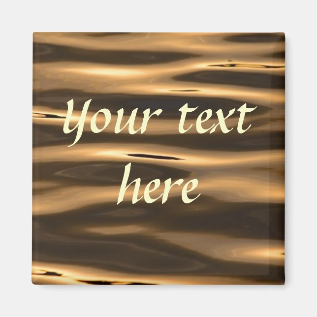 Gold Water Magnet (Front)
