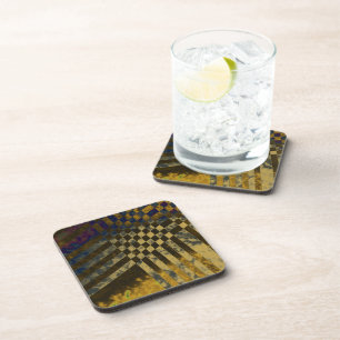 Gold Weave Coaster