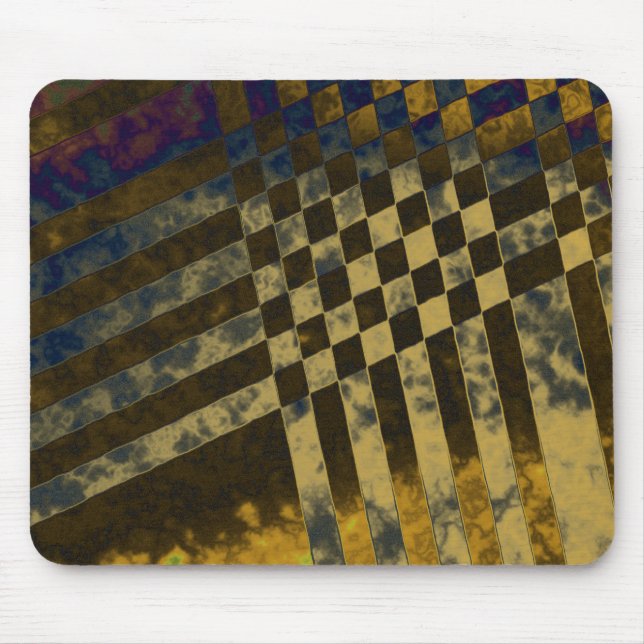 Gold Weave Mouse Mat (Front)