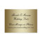 Gold Wedding Website Insert Card for Invitations