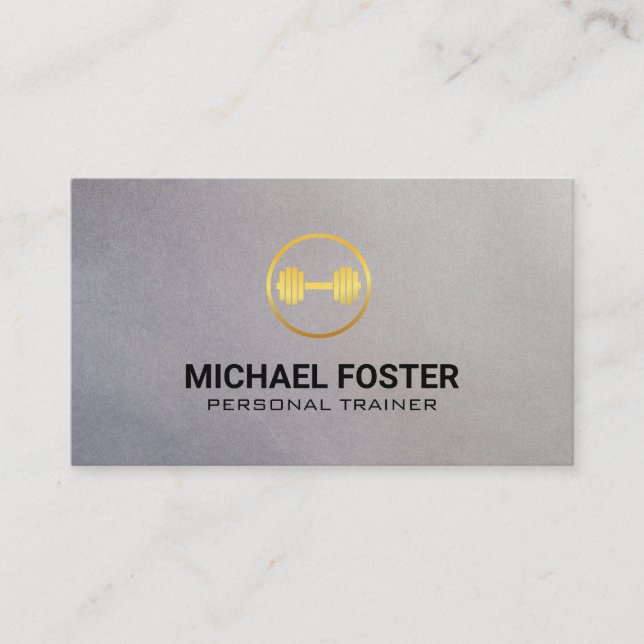 Gold Weights | Kettle Bells Appointment Card (Front)