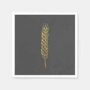 Gold Wheat Napkins