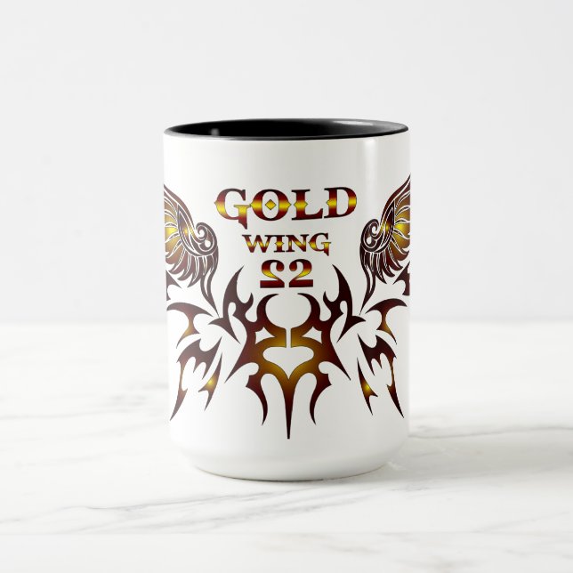 Gold Wing-2 Mug (Center)