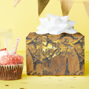 Gold Wrapping Paper
